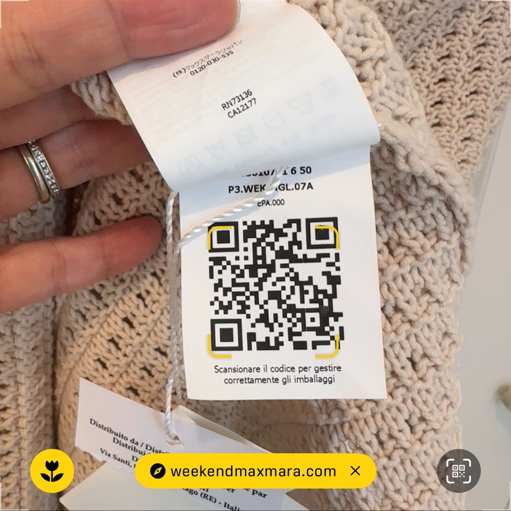 Weekend Max Mara Label-cut Knit Top Size: Xsmall Spring /Summer - Picture 14 of 16